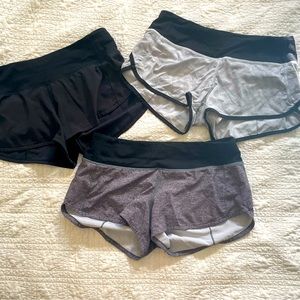 Lululemon 2” running shorts